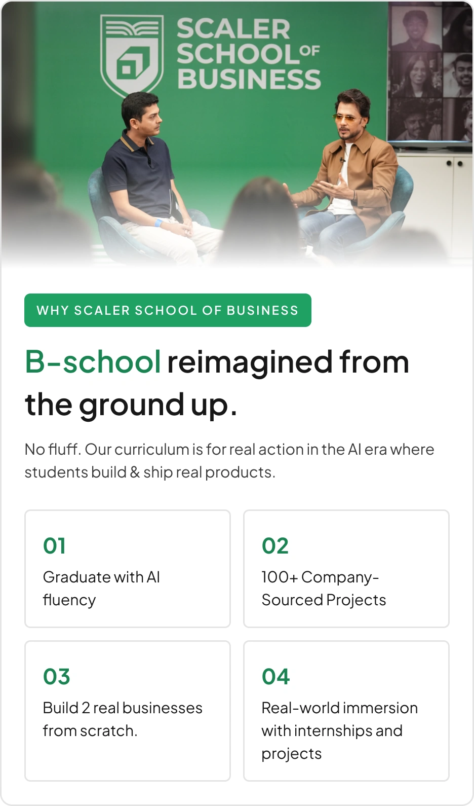 PGP in Management & Tech program details