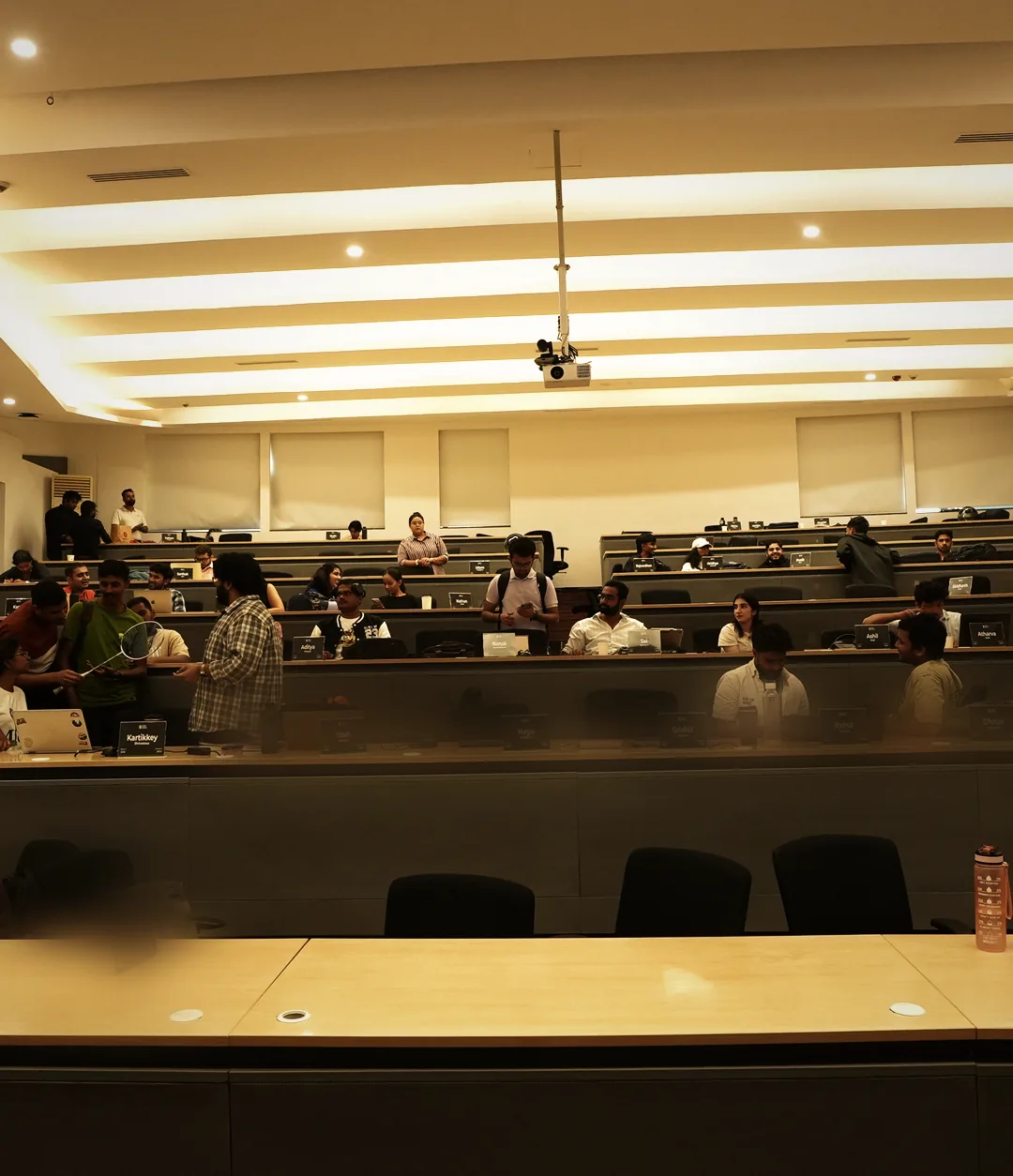 Learners in the Scaler campus lecture hall
