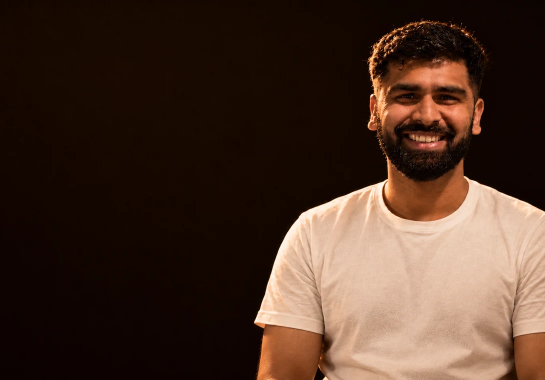 Portrait of Naman Bhalla, instructor