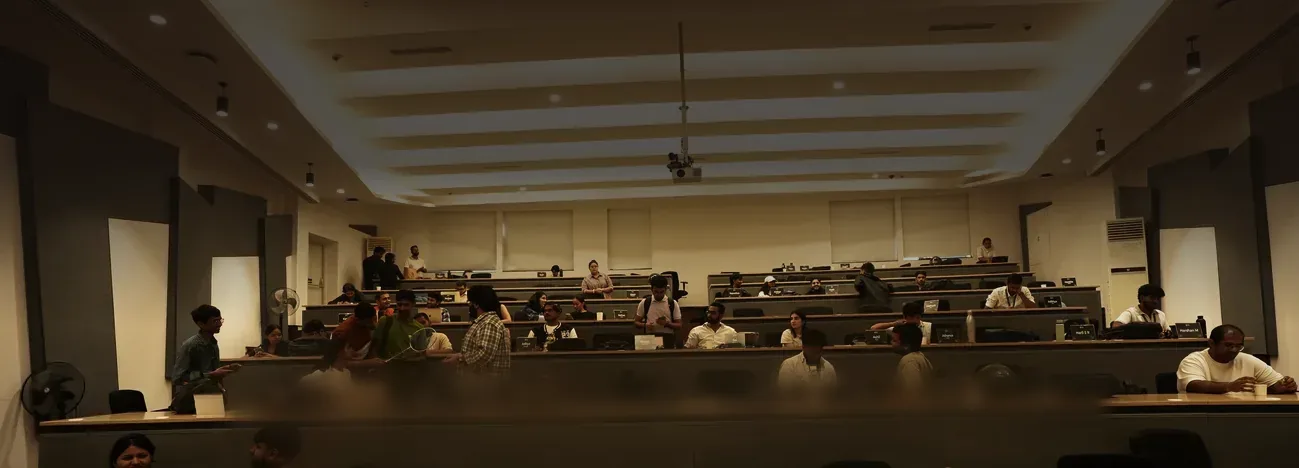 Learners in the Scaler campus lecture hall