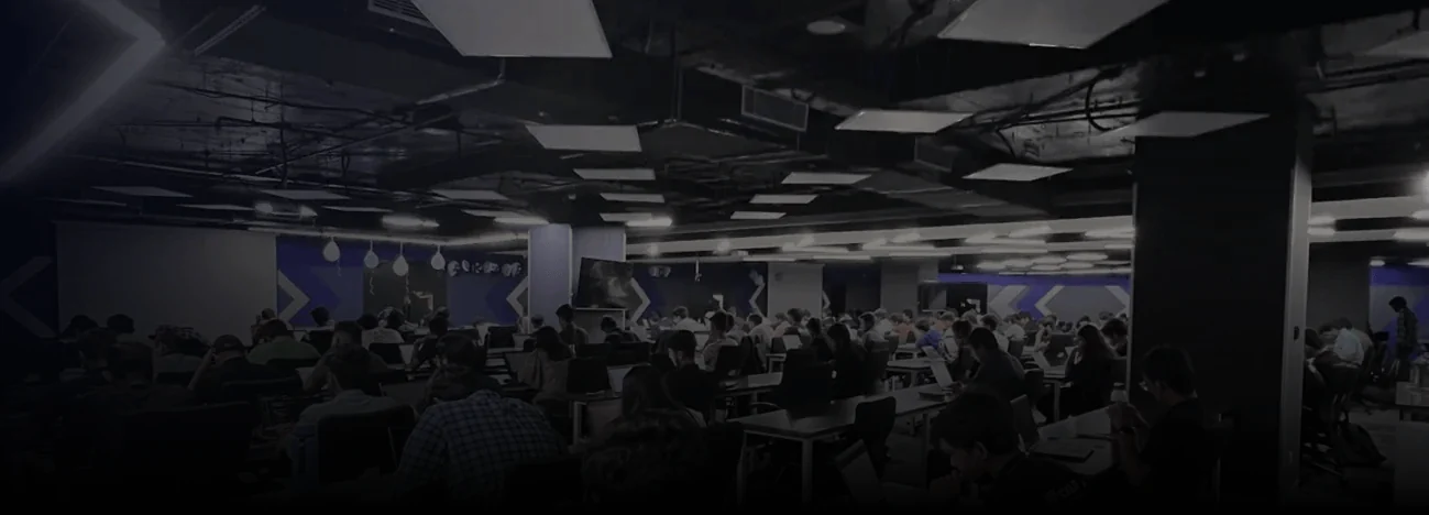 Learners building together in the weekend Lab at the Scaler campus, Electronic City, Bangalore