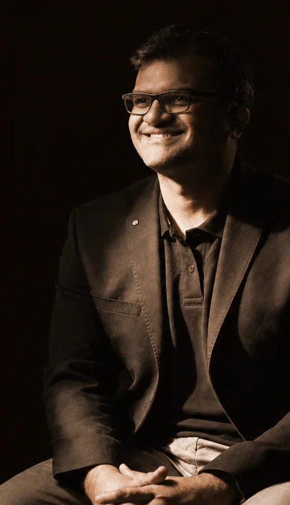 Portrait of Anshuman Singh, instructor