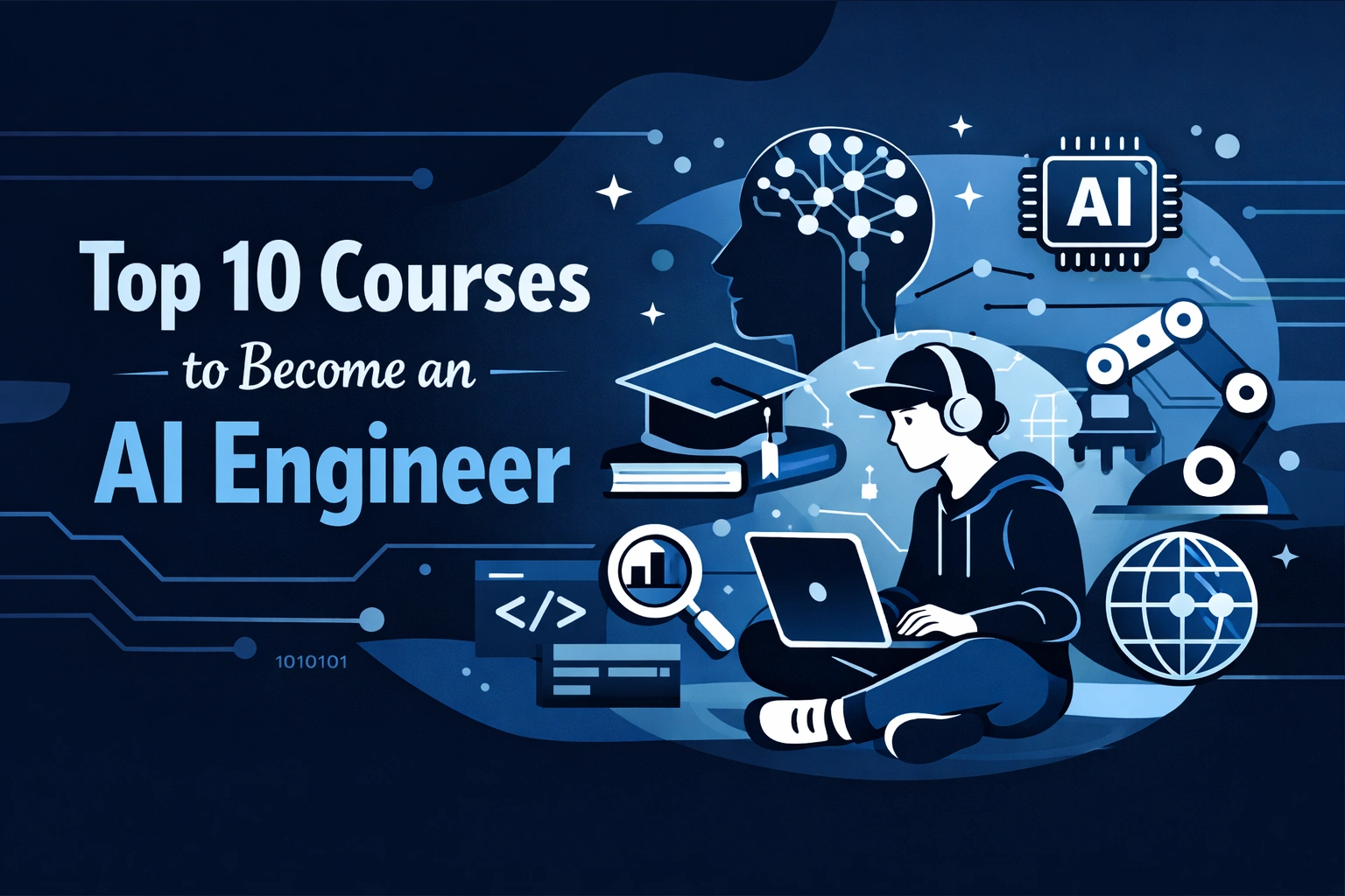 Top 10 Courses to Become an AI Engineer in 2026 (No Degree Needed)