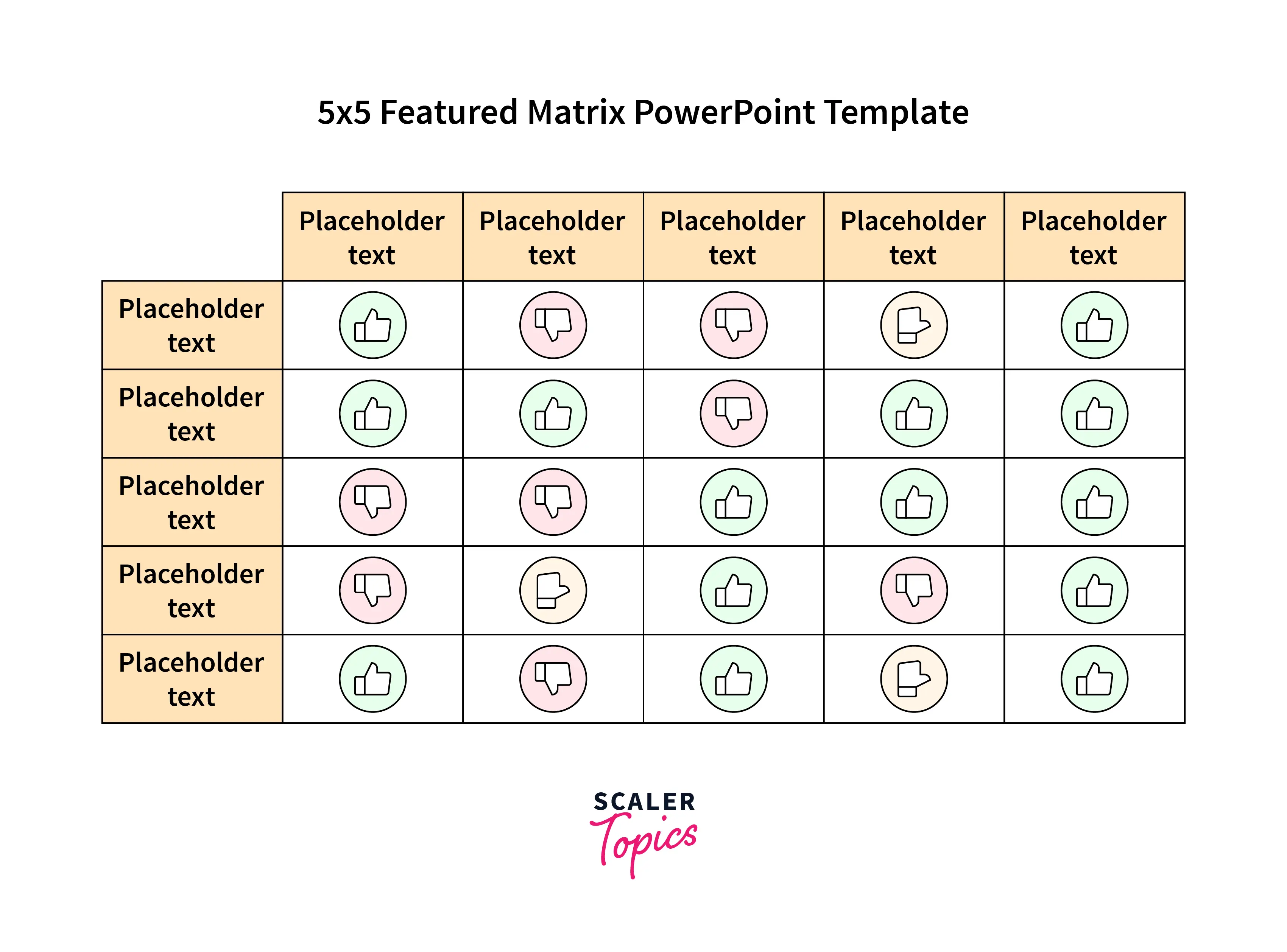 5x5-feature-matrix-powerpoint-template-example