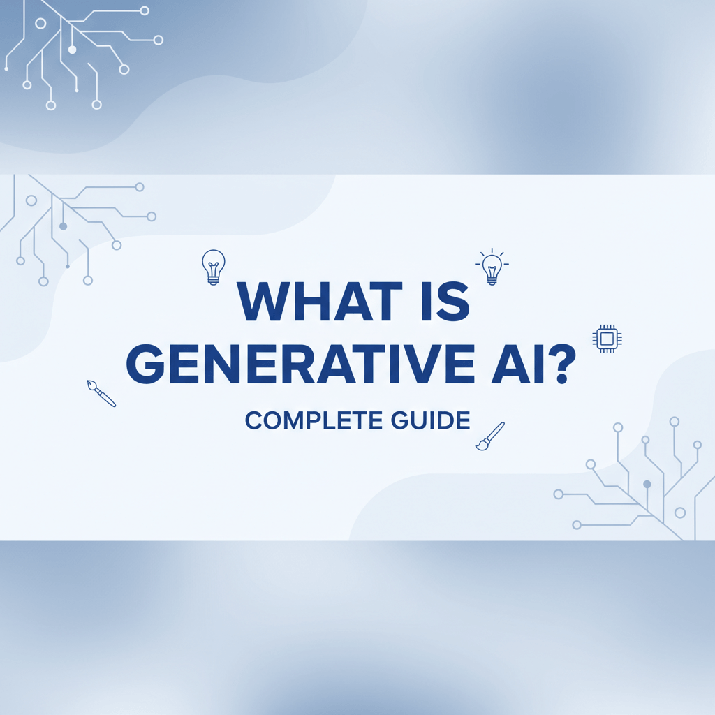 What is Generative AI? Complete Guide
