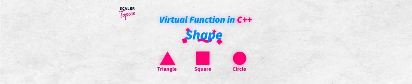 Virtual Function in C++ - Scaler Topics