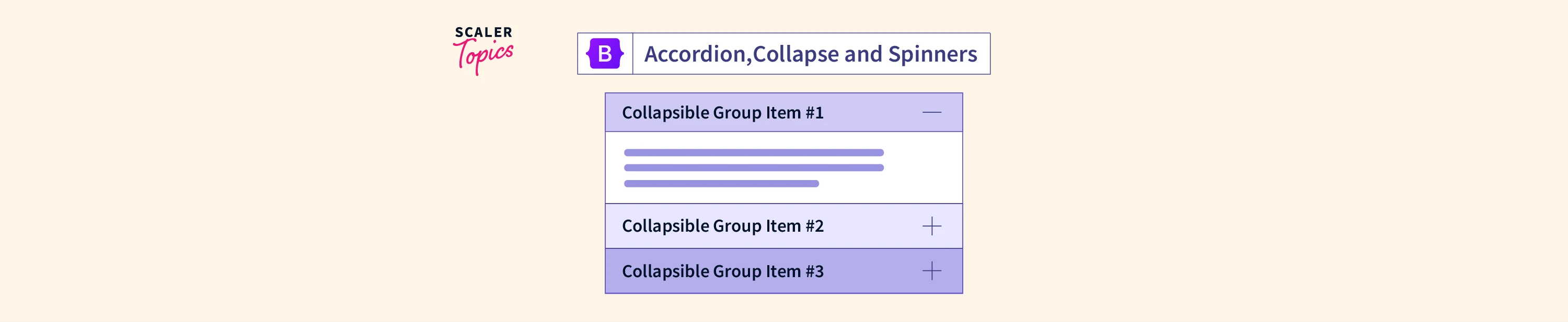 Bootstrap Accordion, Collapse, and Spinners - Scaler Topics