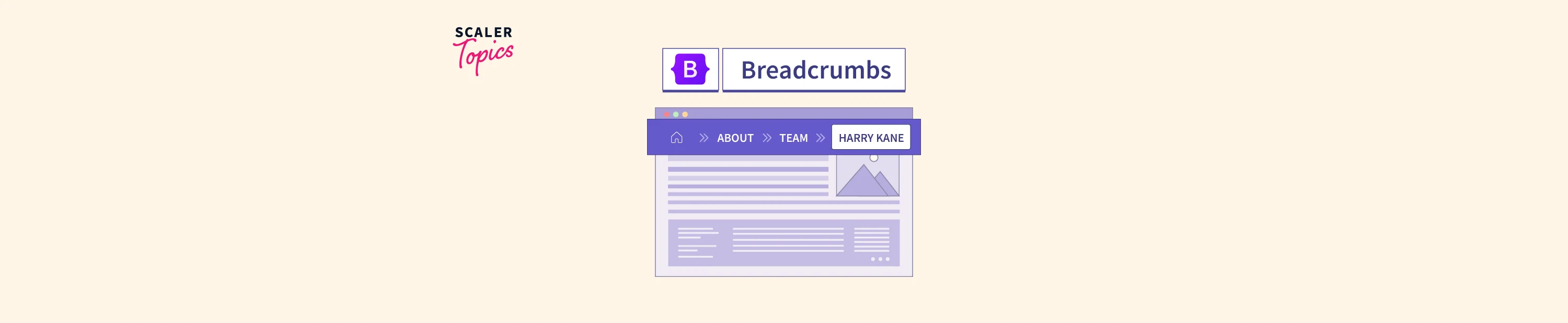 Breadcrumb Bootstrap Scaler Topics
