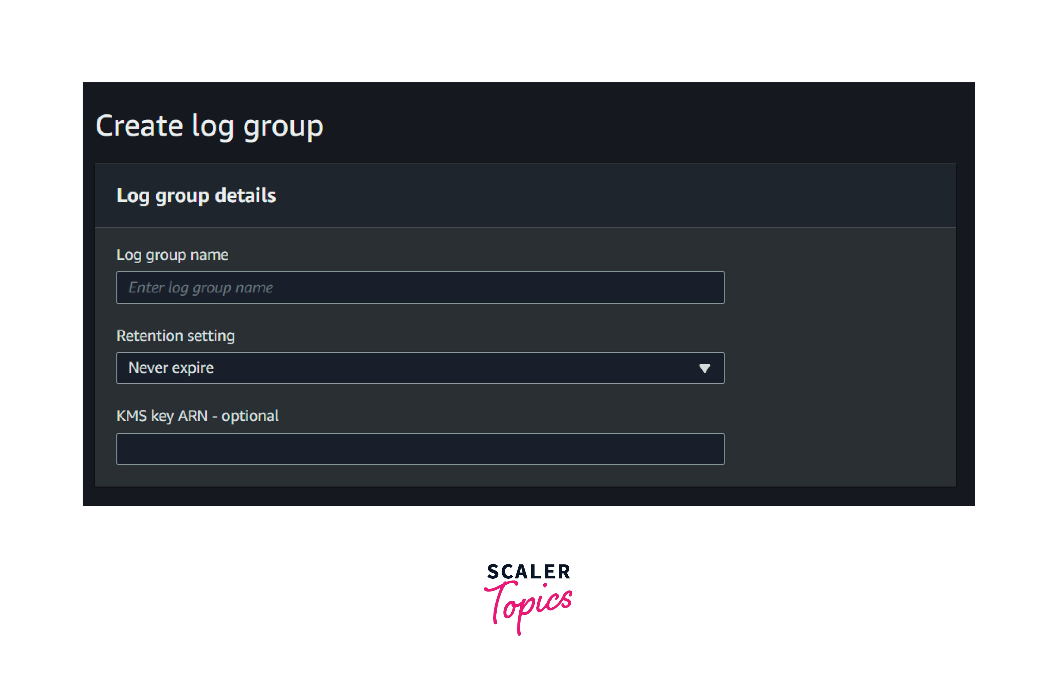 CloudWatch Logs Configuration Parameters