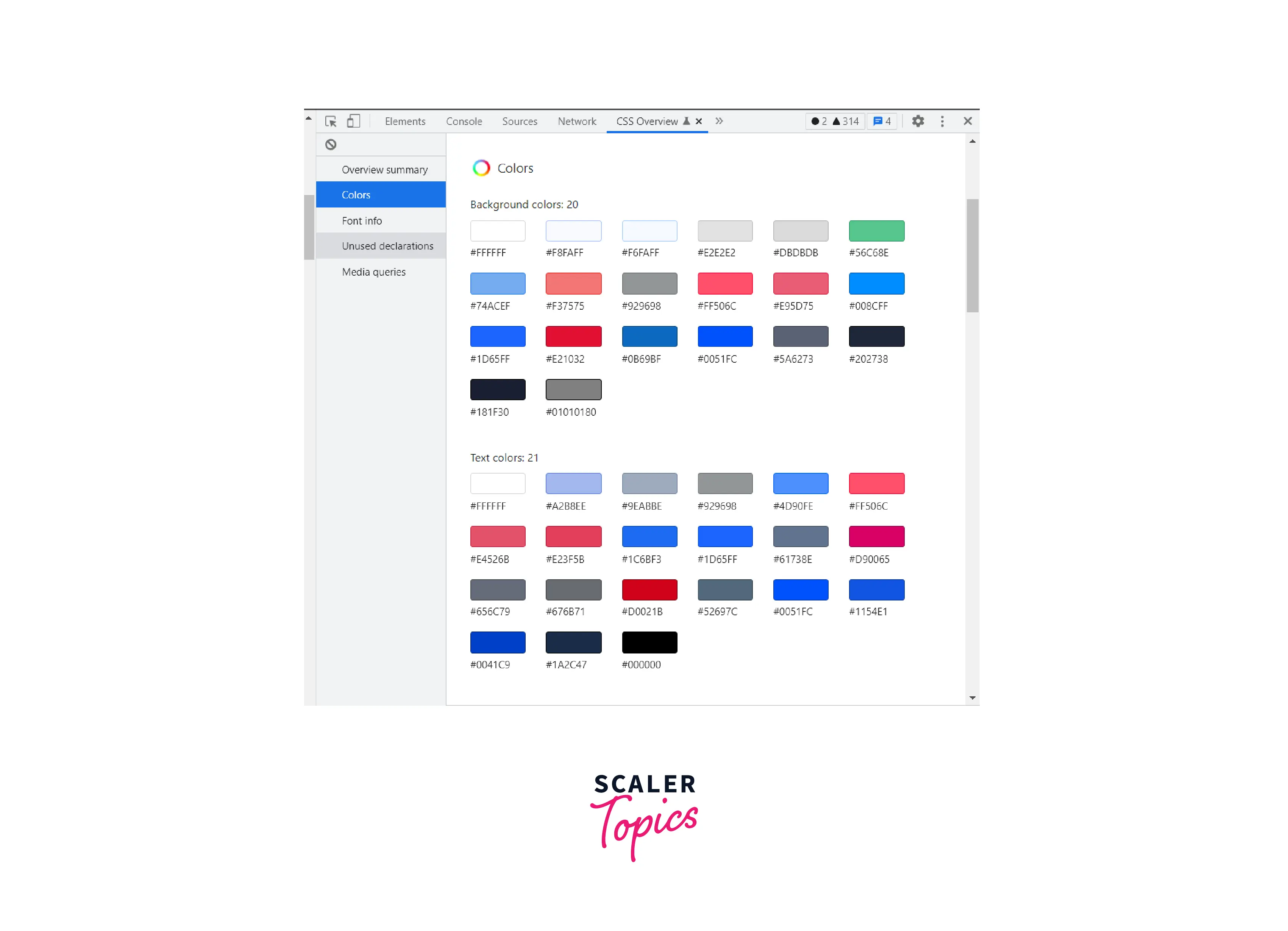 Chrome Developer Tools CSS - Scaler Topics