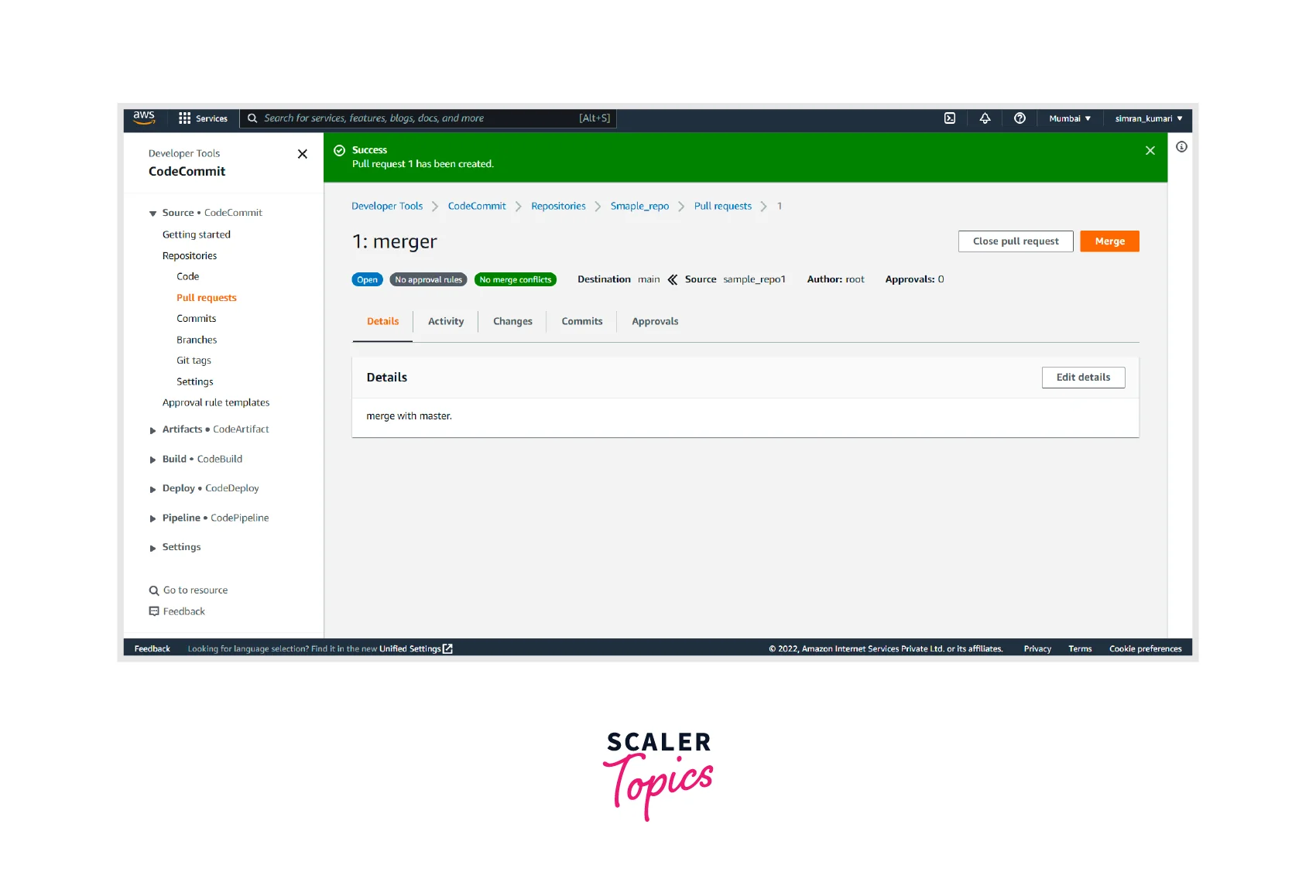 Create a Repository In CodeCommit 24