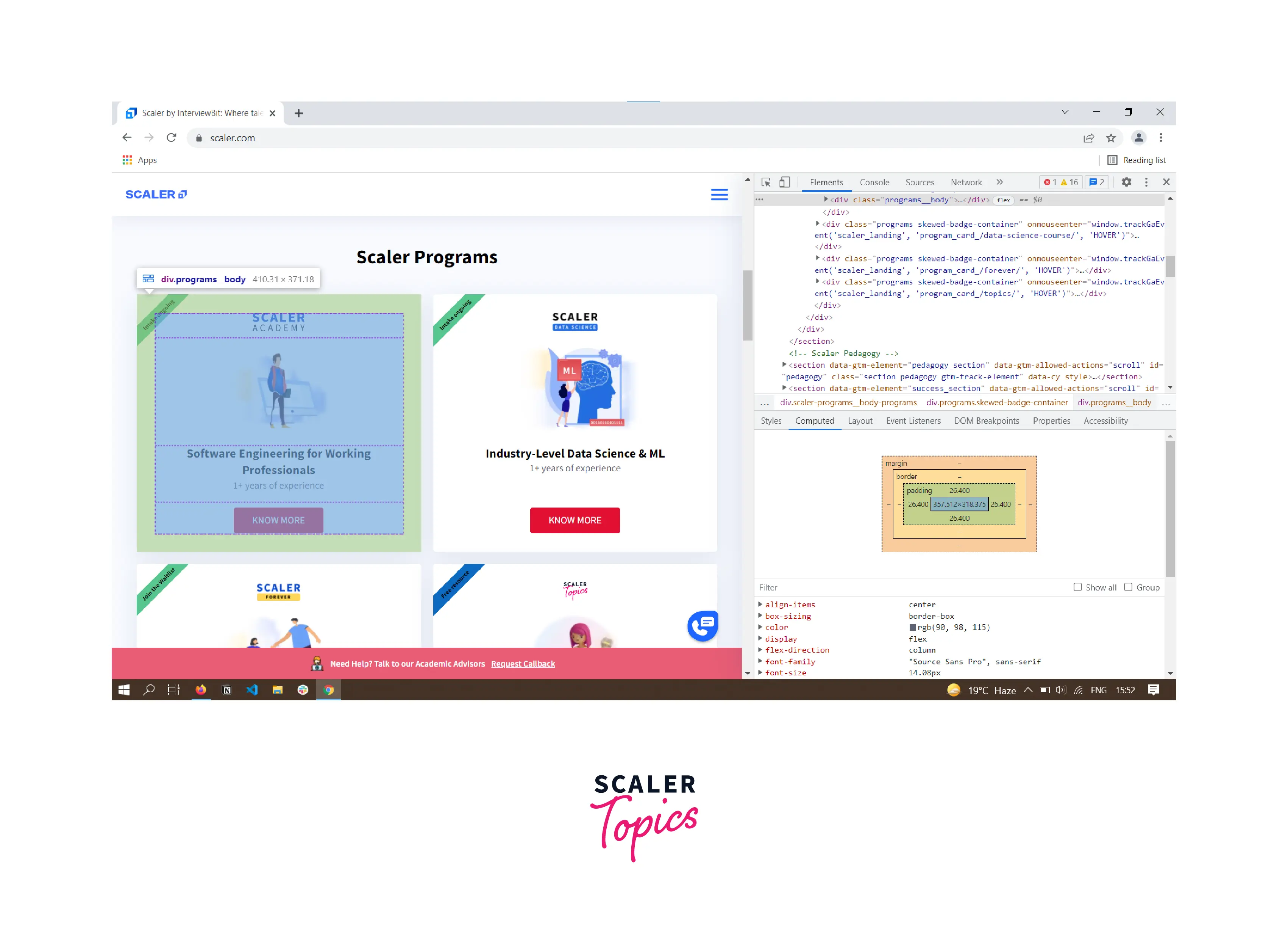 Chrome Developer Tools CSS - Scaler Topics