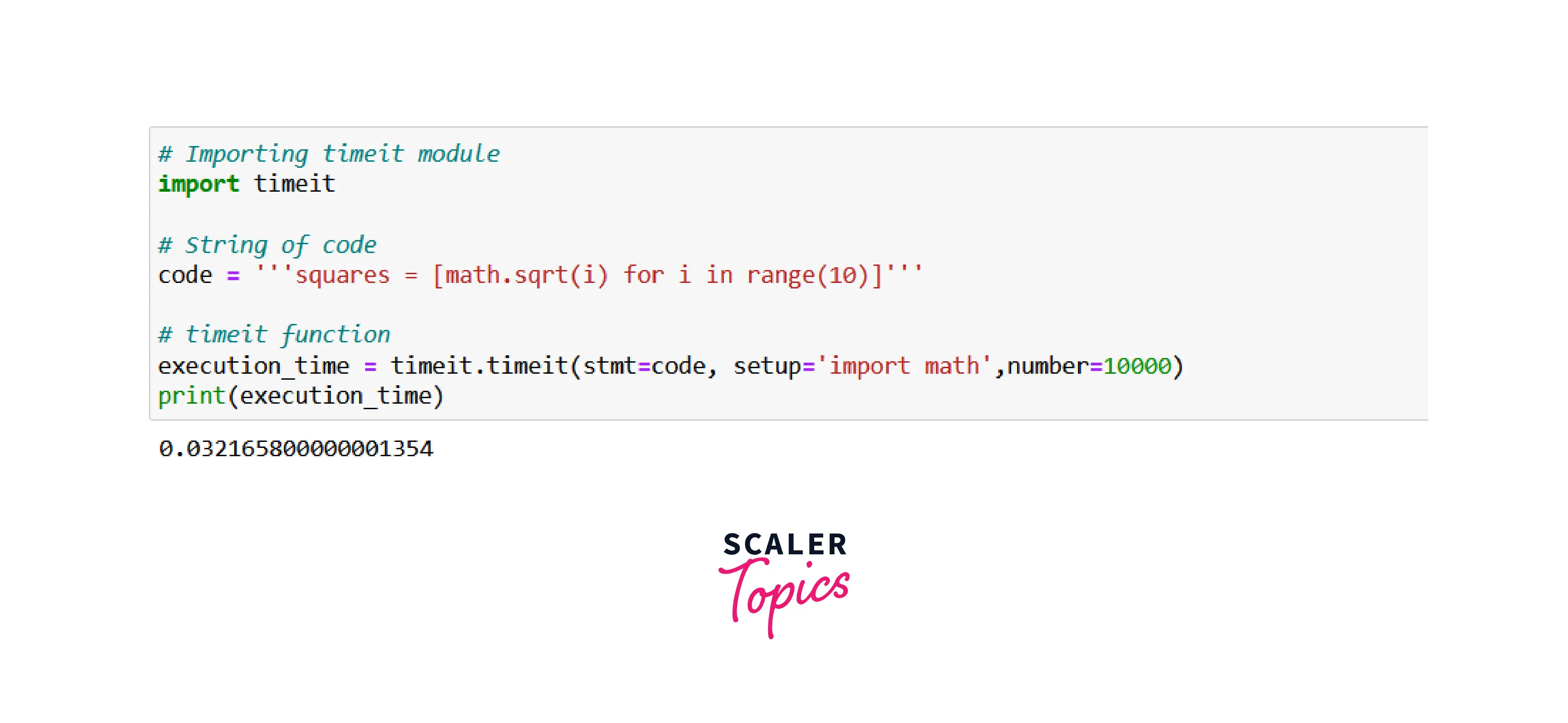 Python Module - Scaler