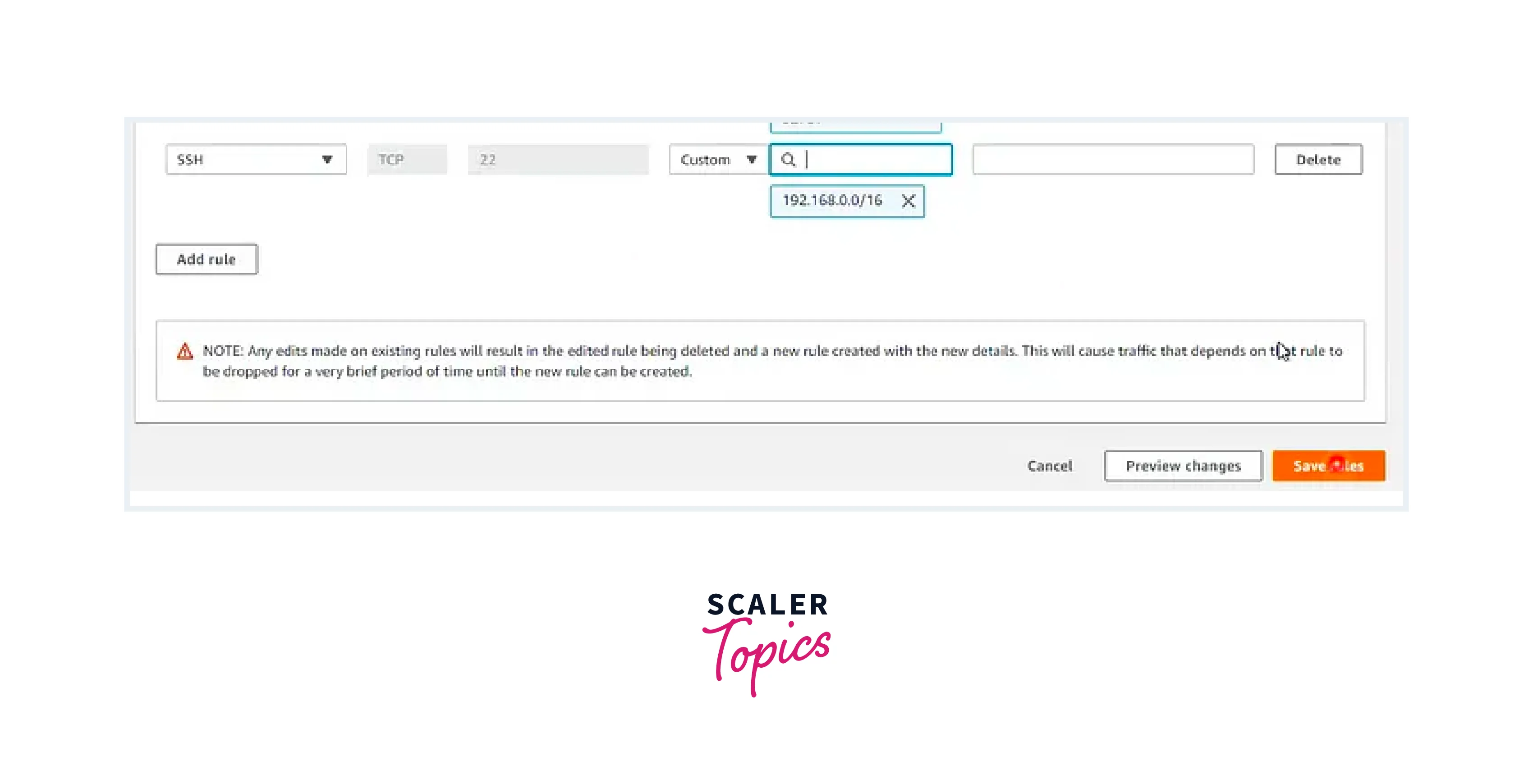 final result after following steps to create and your vpc