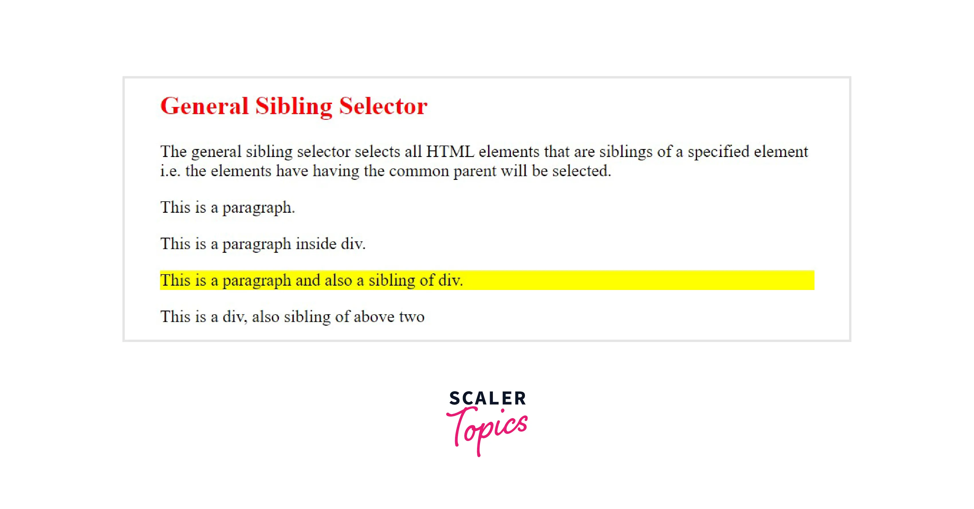 general-sibling-selector-example
