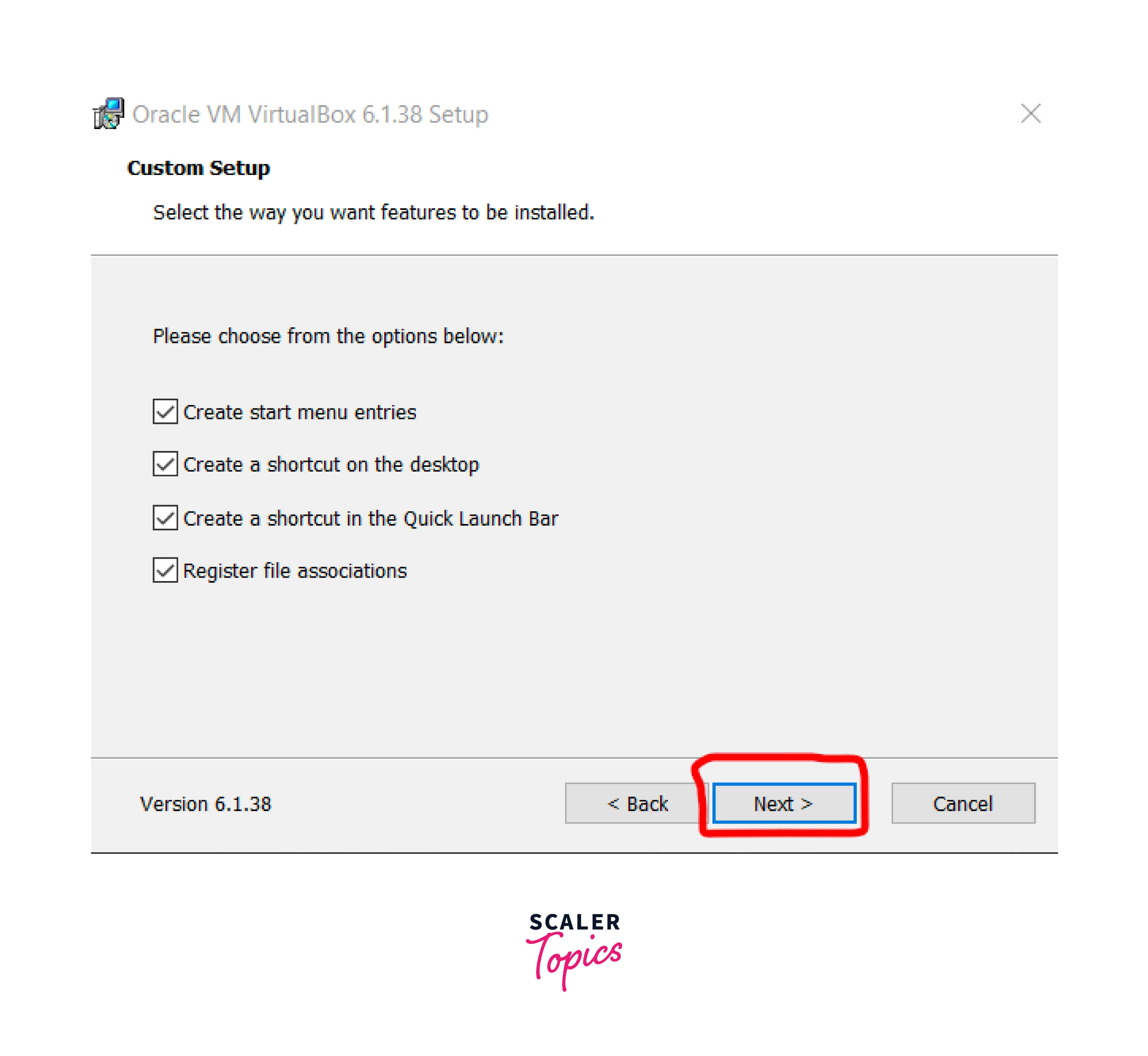 Installing VirtualBox on Windows 3