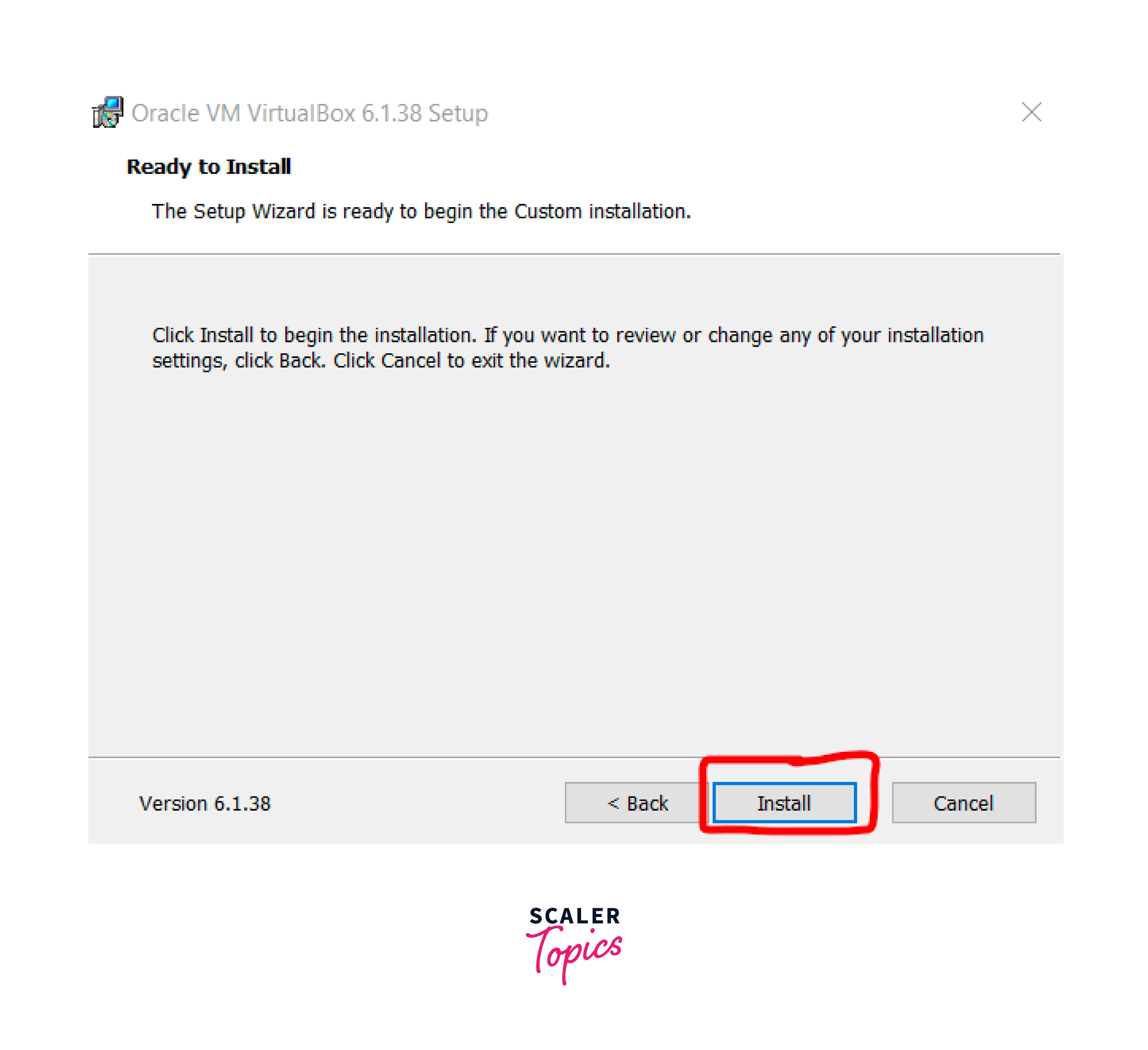 Installing VirtualBox on Windows 5