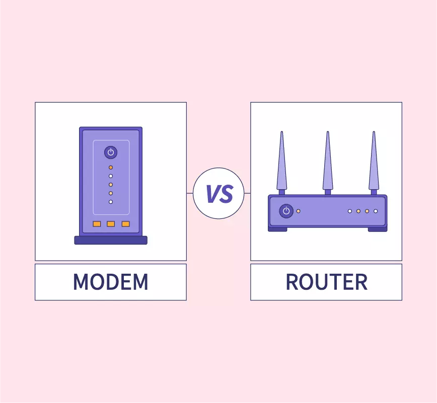 What is Difference Between Modem and Router, Modem vs Router