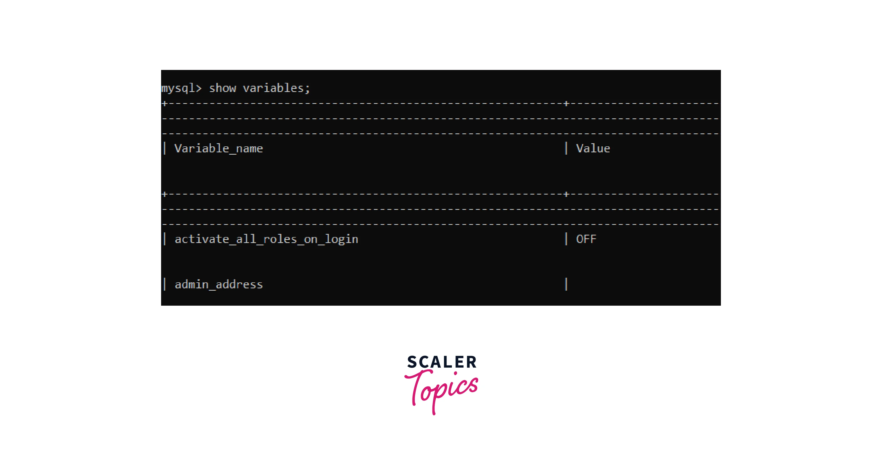 finding mysql port with sql