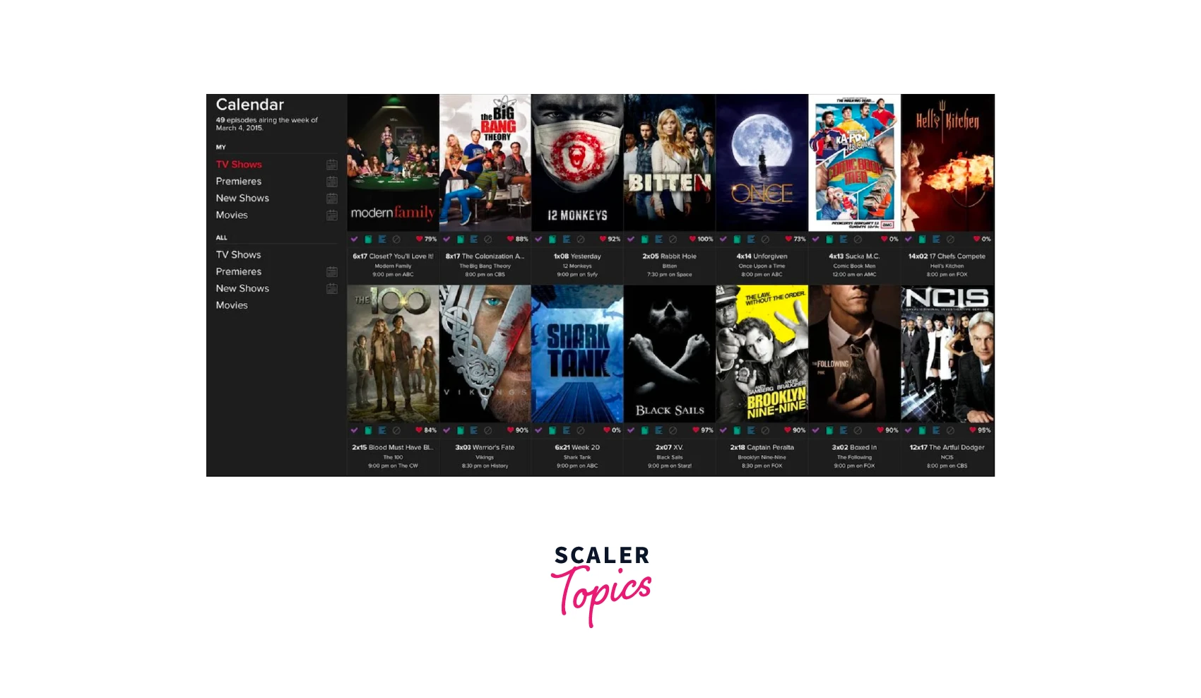 node js projects movies lister app