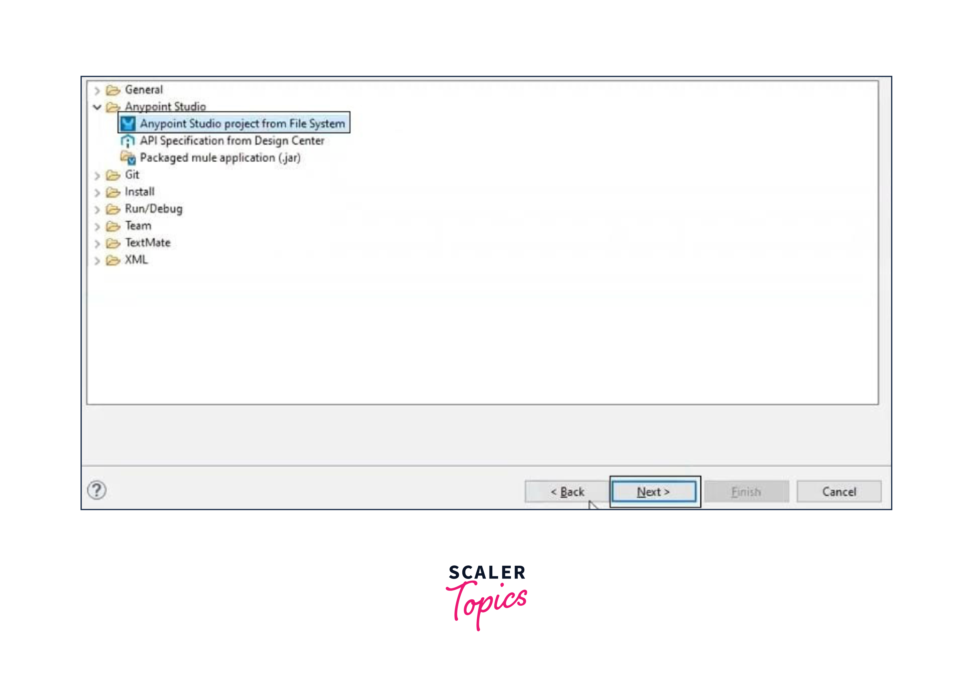 Providing the path of directory