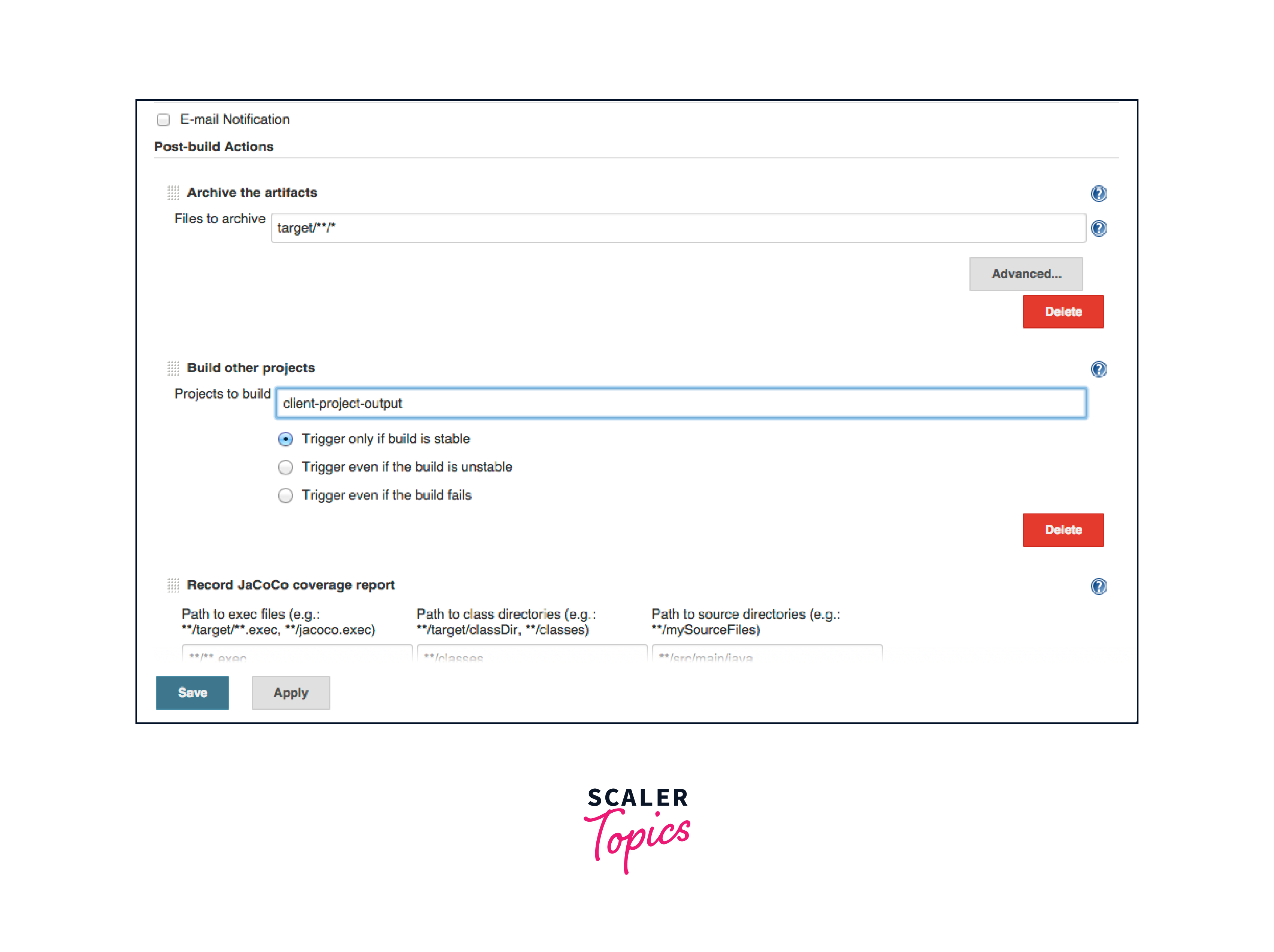 Jenkins Automated Deployment - Scaler Topics