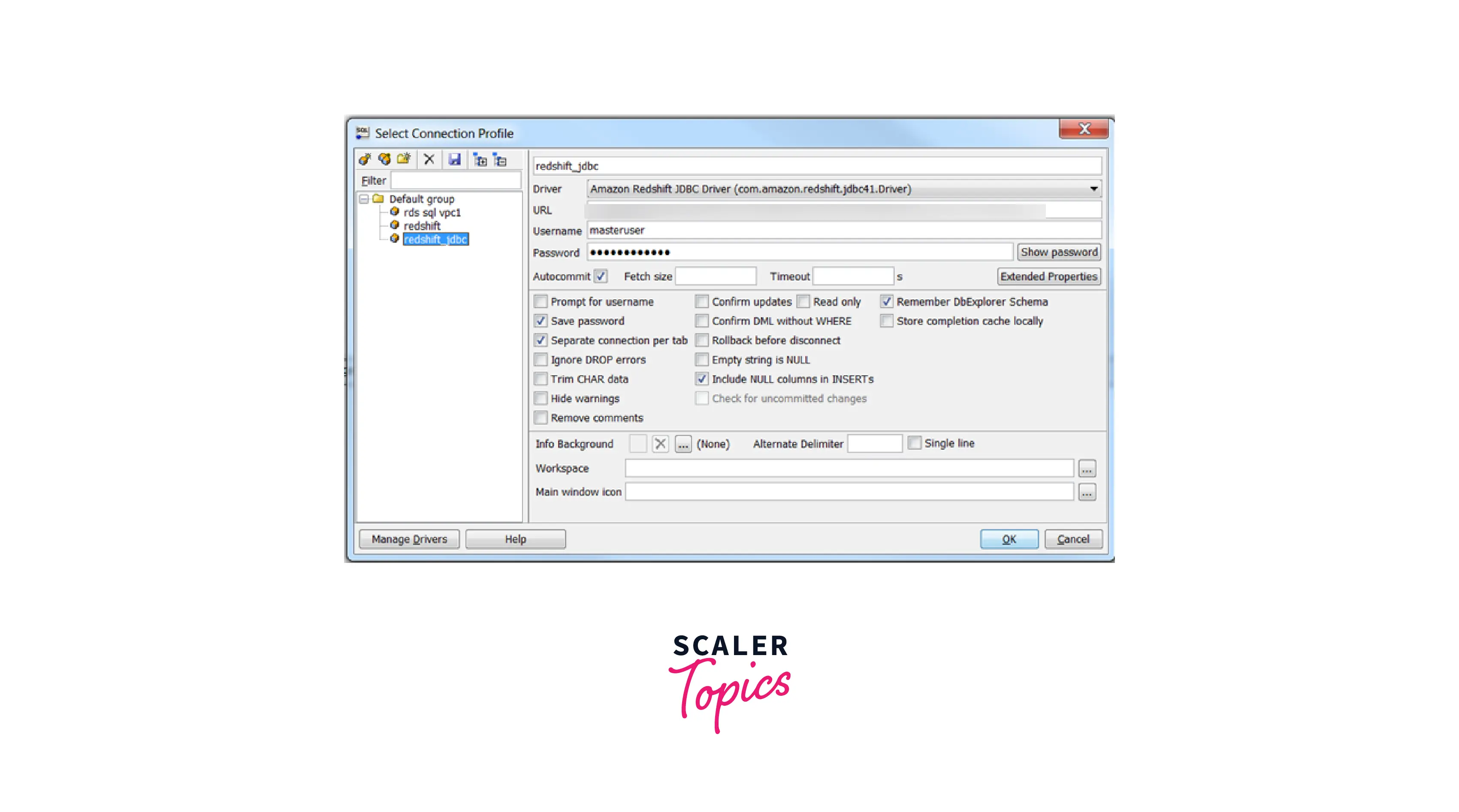 Amazon Redshift Scaler Topics