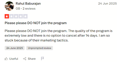 students’ testimonial