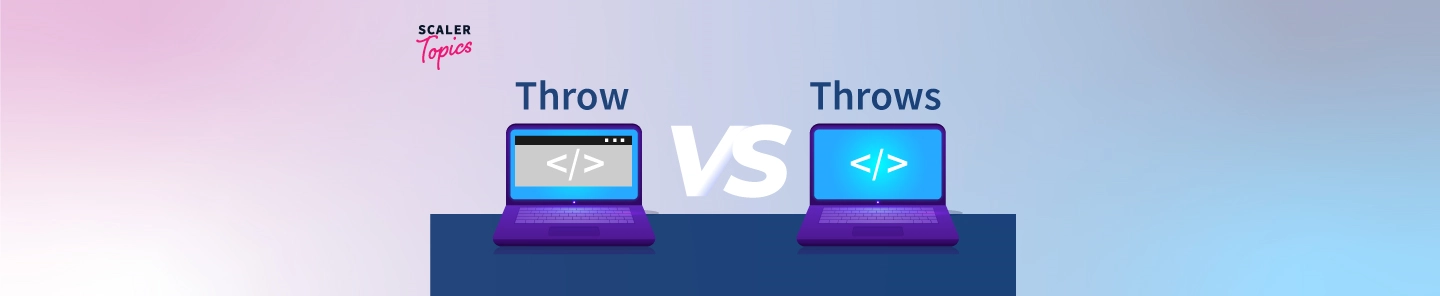 throw and throws in Java - Scaler Topics