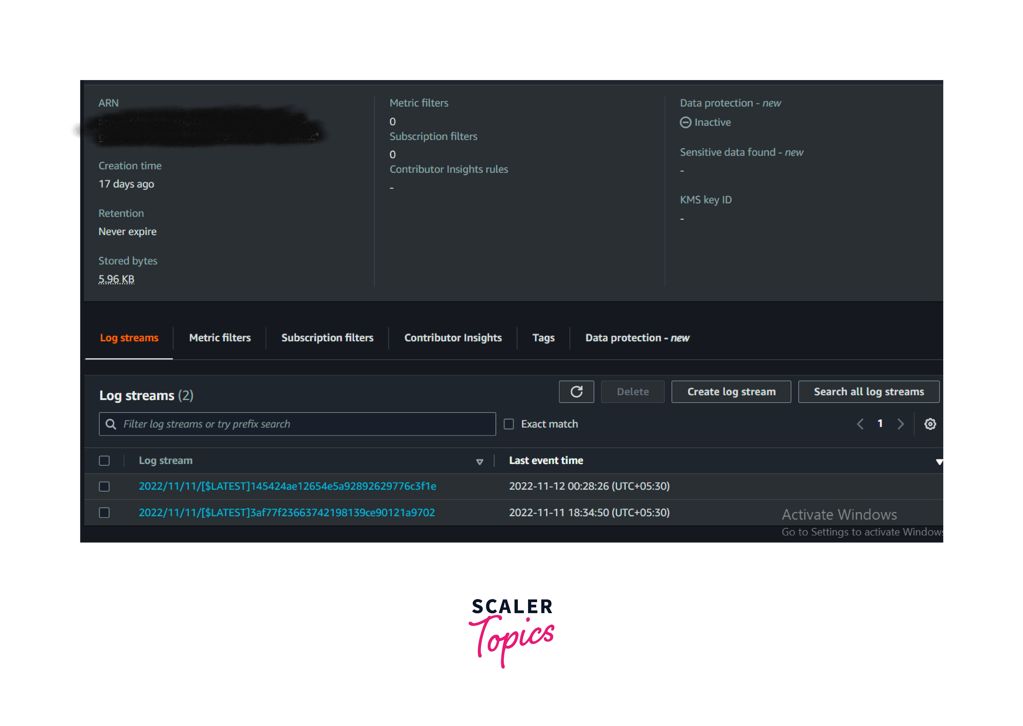 View Your CloudWatch Logs