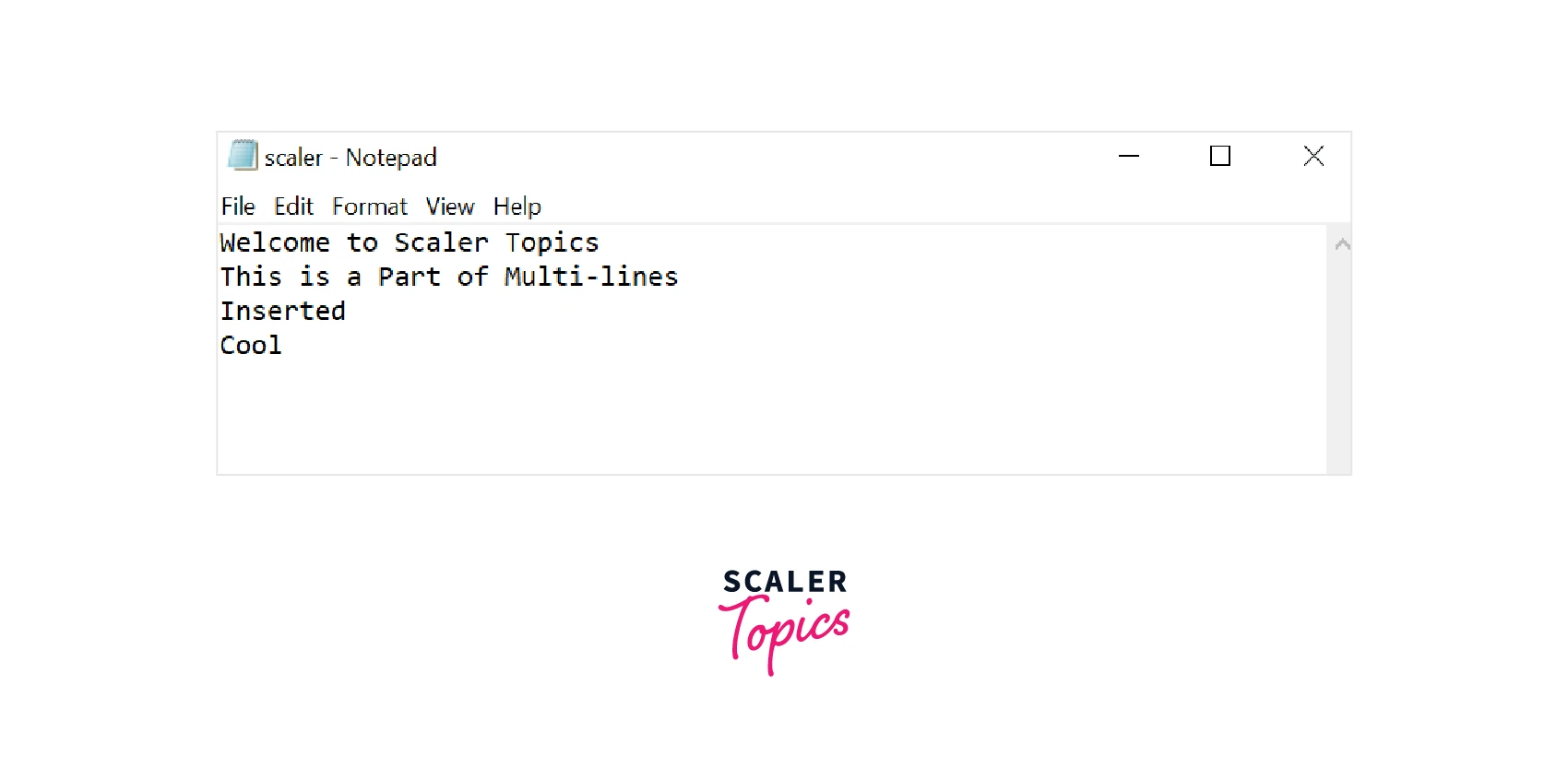 Append To File Python - Scaler Topics