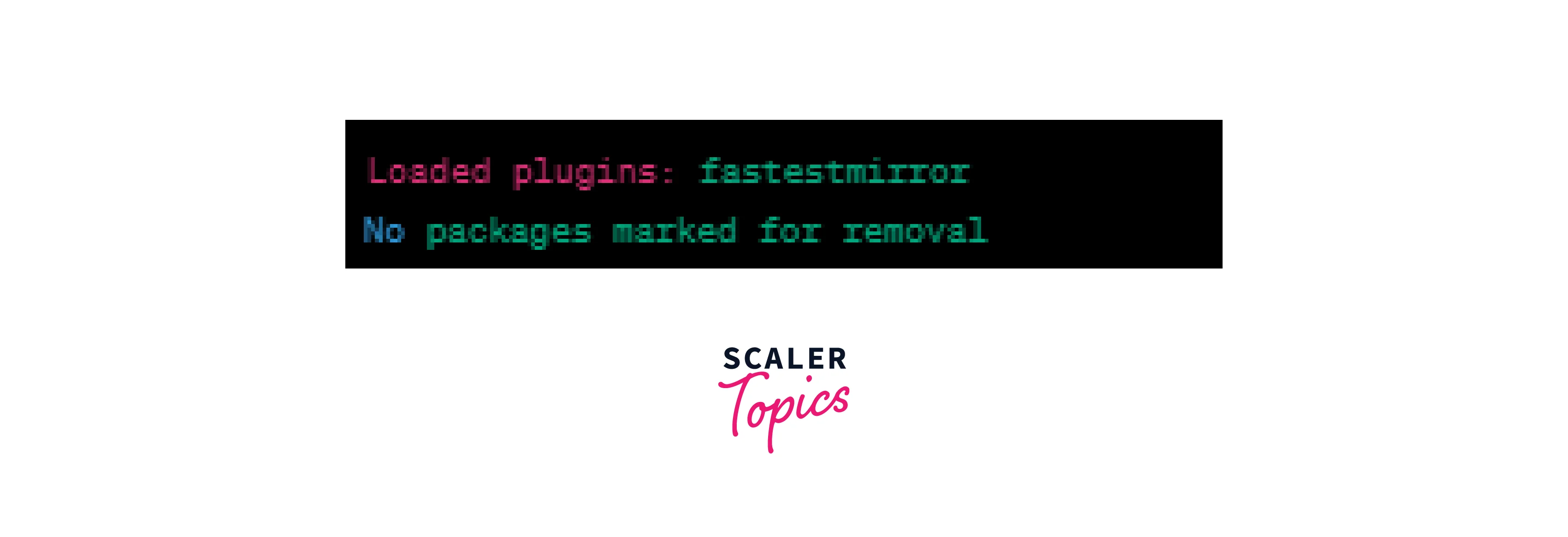 Remove a Package output 2